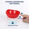 DURASIKO Non-Skid Suction Base Plates & Bowls Set, Adaptive Spill