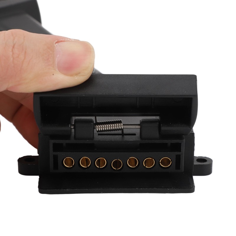 Trailer Plug Adapter 7pin to 12pin Stable Connection Plug and