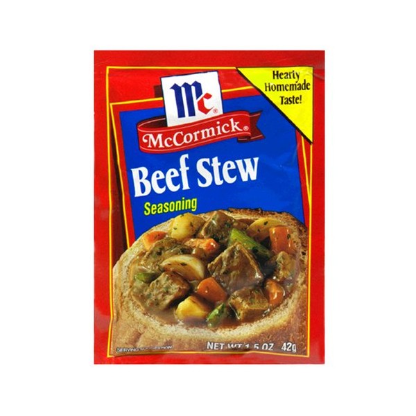 McCormick Beef Stew Seasoning, 1.5-Ounce Packets (Pack of 24)