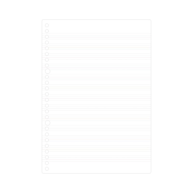 Maruman B5 Loose Leaf English 習字 Ruled