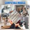 10 Pcs High Strength Eccentric Twist Drill Bit, 6/8/10/12mm High