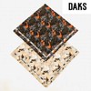 Daks 대구백화점 닥스남녀1매 나염 손수건 (DKR1409) Daegu Department Store Daks Unisex Printed Handkerchief (DKR1409)