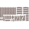 Wooden Train Track - Track Pack #3 - Made in