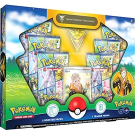 Pokémon TCG: GO Special Collection - Team Instinct (1 Foil Promo Card, 1 Deluxe pin & 6 Booster Packs)