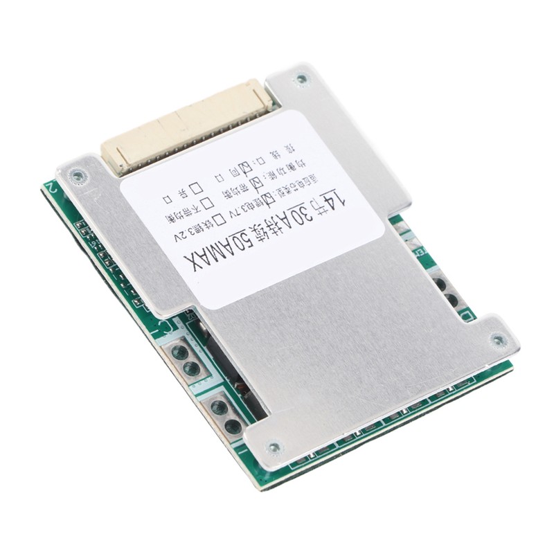 14S 50V 30A Lithium Battery Protection Board BMS PCB Board