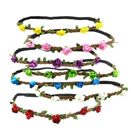 JZK® Flower Hairband Tiara Hair Band for Weddings Brides Bridesmaids Parties, etc.