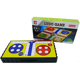 Ludo Game Family Game Mini Game Travel Portable Go Game Magnet Family Game 2-4 People Puzzle World Play