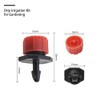 300 Pieces Adjustable Micro Drip Dripper Drip Irrigation T Connector