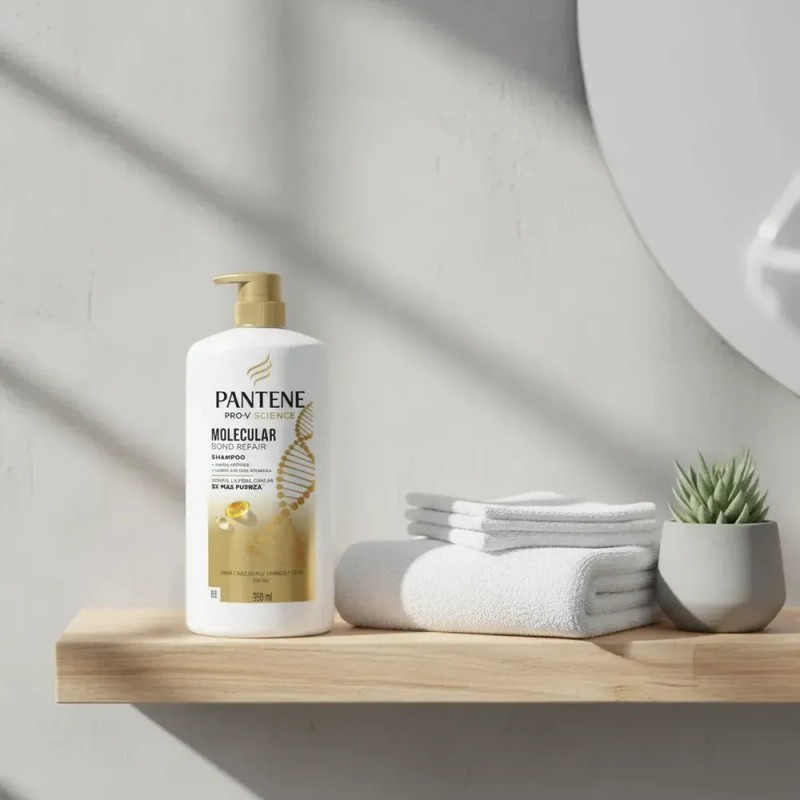 Shampoo Pantene Molecular Bond Repair Pro-v Science 950ml
