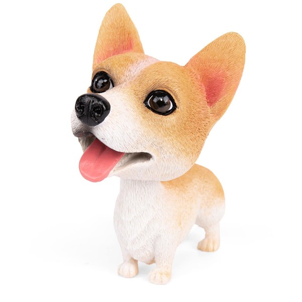 COGEEK Bobble Head - Perros para salpicadero de coche, cabeza