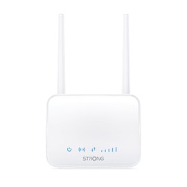 STRONG 4G LTE Router 350M - Mobile Router for Stable High-Speed Internet Connection in Home Office, Holiday Home or Motorhome - Internet without Configuration - Router with SIM Card