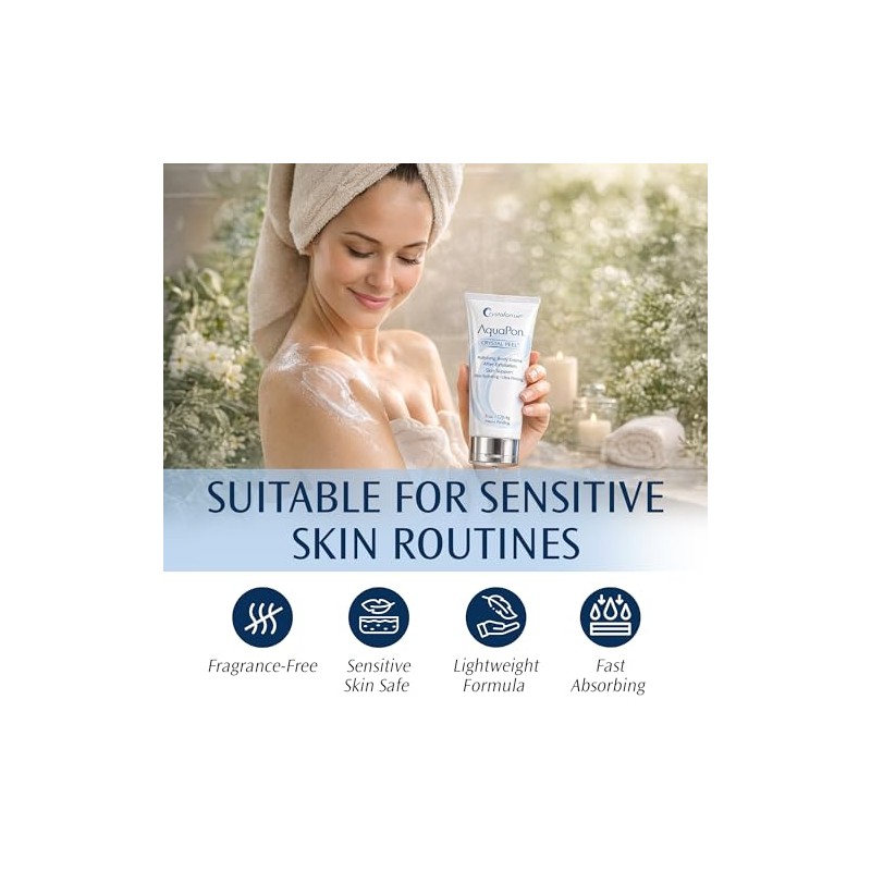 AQUAPON 6 OZ AFTER EXFOLIATION HYDRATING & FIRMING BODY CREME
