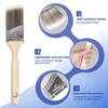 Rhibak Paint Roller Kit with Extension Pole, 27 Piece Set,