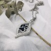 OutstandLong Dog Cat Pet Cremation Urn Necklace for Ashes Jewelry