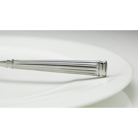 Fortessa Doria 18/10 Stainless Steel Flatware Bouillon Spoon, Set of 12