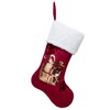 Beyond Your Thoughts Santa Stocking for Filling & Hanging, Christmas
