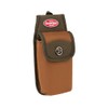 Bucket Boss Tech Pouch with Flap Fit in Brown, 54185