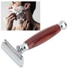 Wooden Handle Razor Manual Safety Shaving Knife Hair Remover Tool