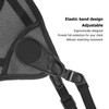 Archery Chest Guard Adjustable 3D Composite Mesh PU Leather Breathable