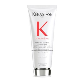 Kérastase Première Repairing and Calcium Reducing Conditioner for Damaged Hair with Citric Acid and Glycine, Fondant Fluidité Réparateur Conditioner, 200 ml
