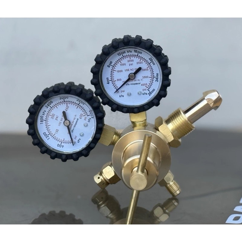 Infinity Nitrogen Dual Gas Regulator 0-600 PSI HVAC Purging Pressure