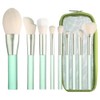 Makeup Brush Set with Storage Case, 9 Pcs Synthetic Professional Foundation Brush,Powder Blending Eyeshadow Contour Concealer Eyeliner Brushes for Makeup,Gifts for Women