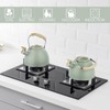 Tea Kettle -3.0 Quart Whistling Tea Kettle for Stove Top