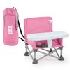 Bright Starts Pop 'N Sit Portable Booster, Indoor/Outdoor Use, Floor