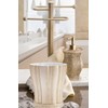Creative Scents Victoria Bathroom Trash Can 1.32 Gal / 5L