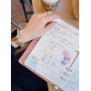 [Loose Leaf Compatible A5/A6] Magnetic, Cute Notebook Cover, PU Leather,