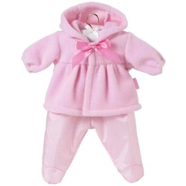 Corolle 30 cm Hooded Fleece Jacket Set (Pink)