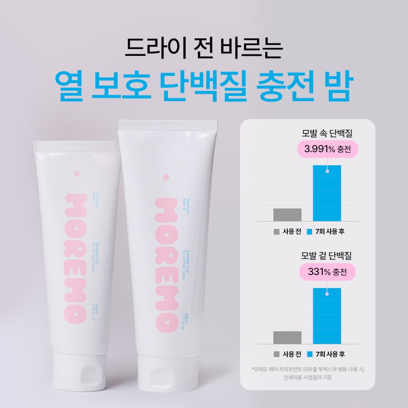 Moremo [2 scents] Moremo Recovery Balm B Applyable Protein Treatment