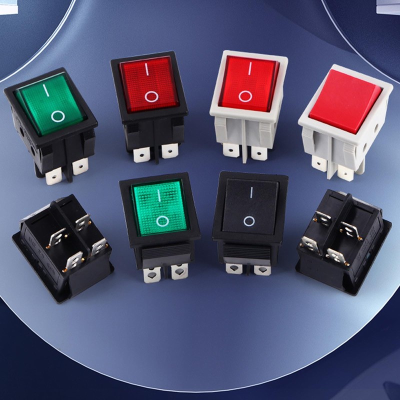 Polar Refrigeration Main Rocker On-Off Switch 16A illuminated 4 Pin