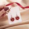 Christmas Candy Cane Earrings for Women Cute Creative Christmas Earrings