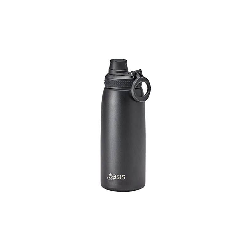 Oasis Insulated Sports Drink Bottle 780ml Black