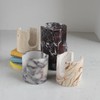 Natural Rosa Levanto Marble Sponge Holder for Kitchen Counter, Drying