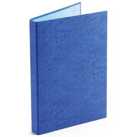 Mino Shokai 8262 Certificate File, Leather Book Type, Navy Blue, For A3