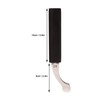 Leather Creaser Adjustment Portable Heatable Edge Press Skiving Tool with