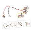 Totority 1set Professional Guitar Wiring Kit Potentiometer for Electric Guitars