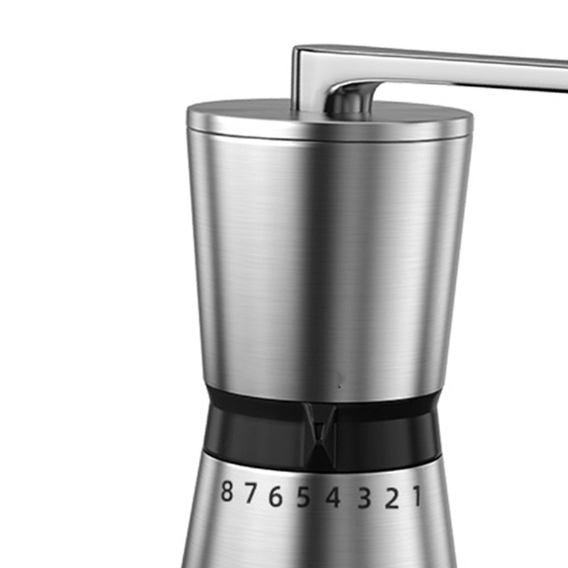 Manual Coffee Grinder 304 Stainless Steel Portable Hand Crank Coffee