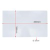 Sourcingmap Magnifier Fresnel Lens Page 3X Magnifying Sheet 260x180x0.5mm