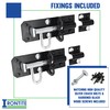 IRONTITE® 2 Pack Black Brenton Bolt Gate Bolt 100mm (4"),