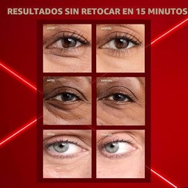 L'Oréal Paris Revitalift Triple Power Eye Bag Instant Eraser, Tratamiento para tensar los ojos para eliminar bolsas al instante, 0.5 oz + Muestra de H