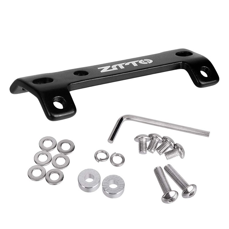 Snsowed Aluminum Alloy Double Headed Bicycle Bottle Cage Extender Mountain