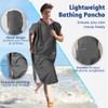 Swimming poncho for women and men