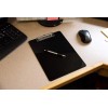Office Solutions Direct Black Plastic Clipboards (Set of 12) Multipack