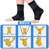 Jravezt Ankle Supporter, Set of 2, Achilles Tendon Supporter, Ankle