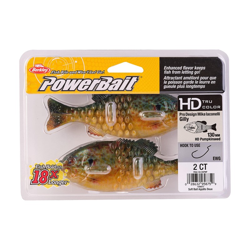 PowerBait Gilly HD Pumpkinseed 130mm