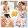 Flintronic Pack of 2 Bath Sponge, Large Natural Sponge for