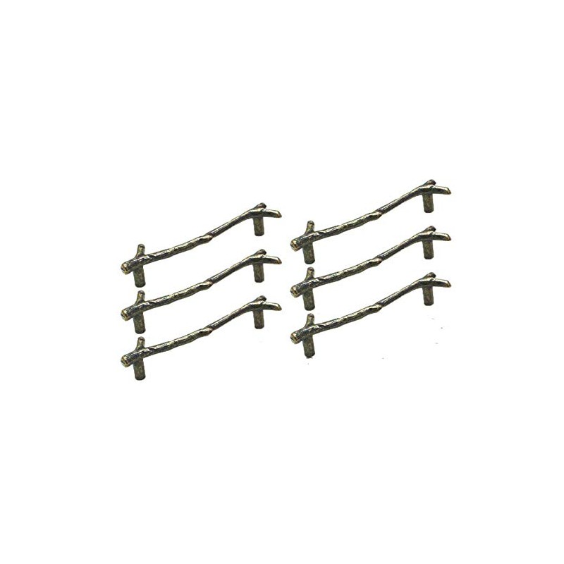 Dtacke Zinc Alloy Bronze Twig Branch Drawer Knobs Pulls Handles
